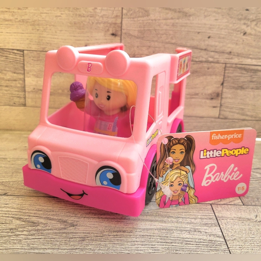 BARBIE FISHER-PRICE LITTLE PEOPLE Ice Cream Truck NWT LAST ONE HTF